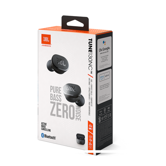 JBL Tune 130NC TWS - Black - True wireless Noise Cancelling earbuds - Detailshot 10
